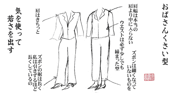 洋服の選び方